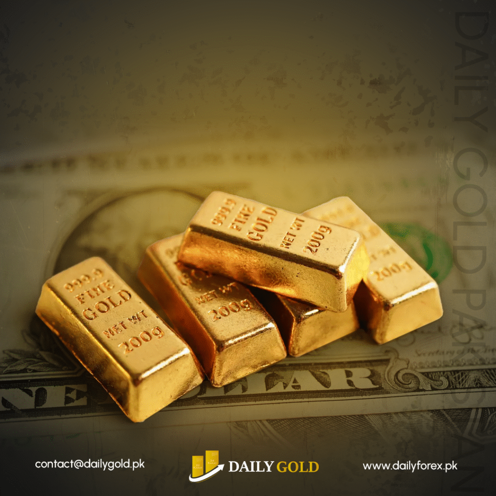 Gold Climbs to Two-Week High as Economic Risks and Inflation Fears Boost Demand