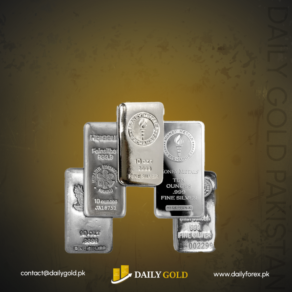 Silver Price in Pakistan โ August 12, 2025: 10 Grams at Rs. 3,464, 1 Tola at Rs. 4,041